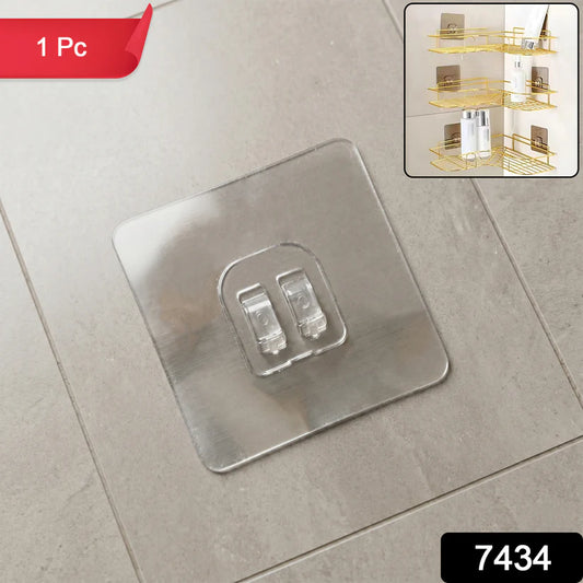 Adhesive Plastic Wall Hooks - Heavy Duty